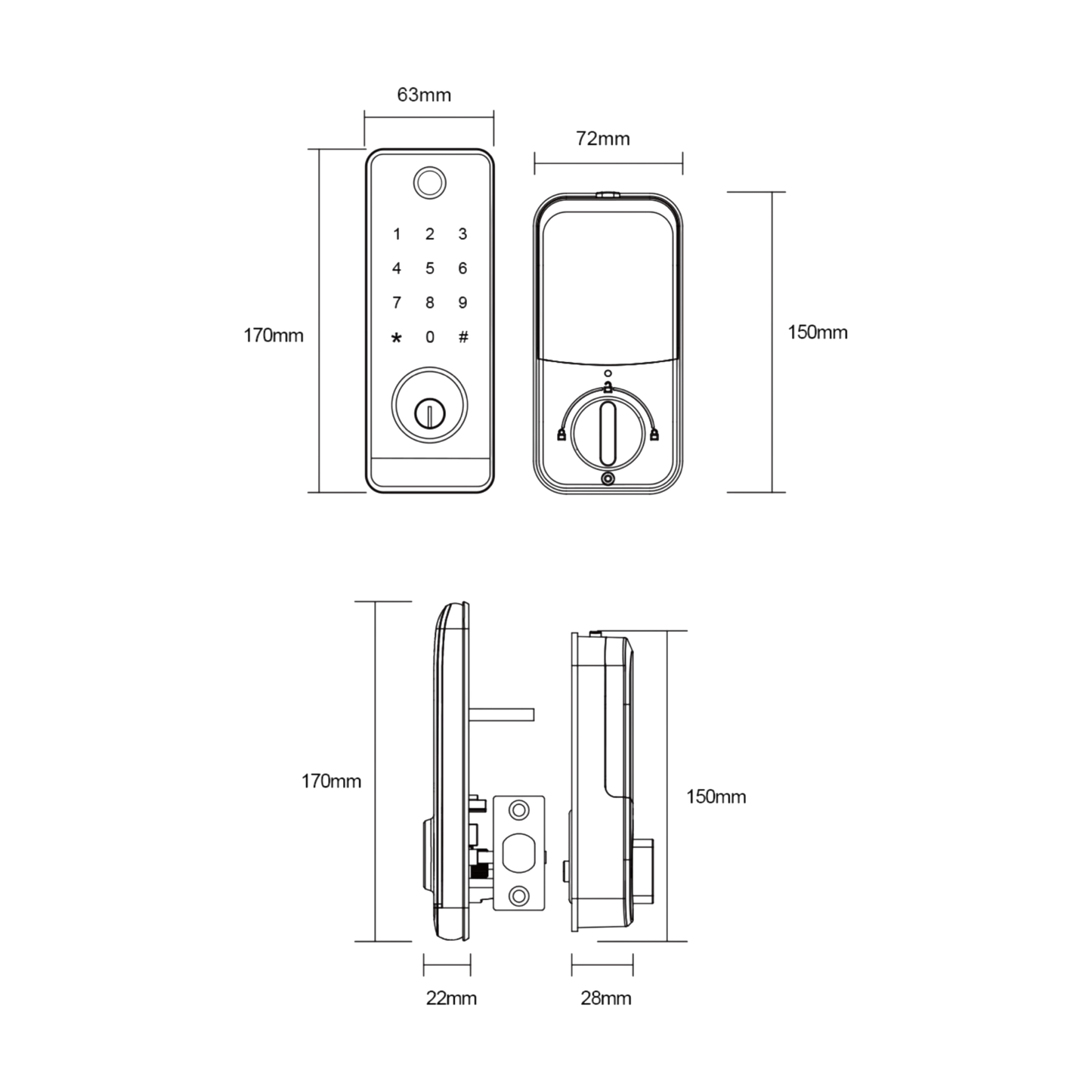 Elara Smart Deadbolt