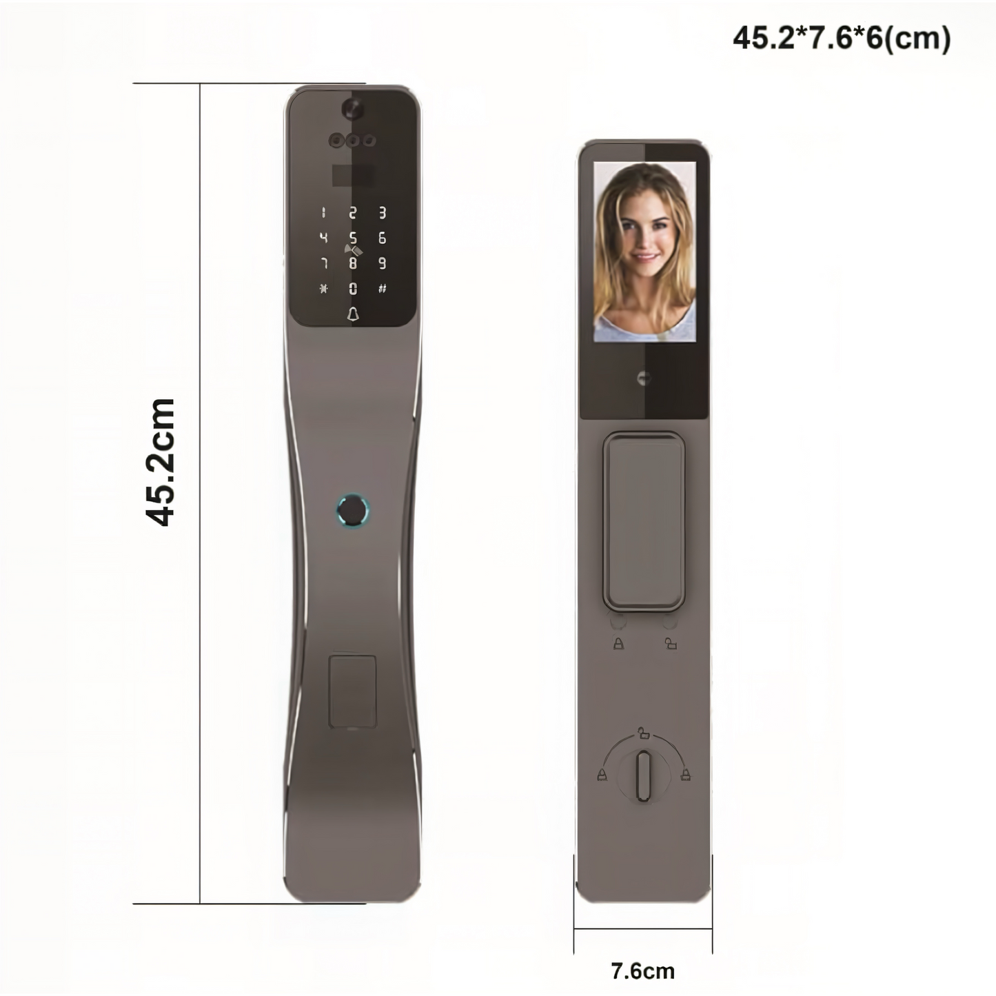 Nuvistsa Face Recognition Smart Lock